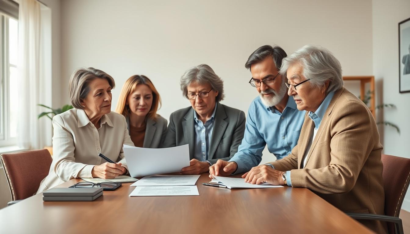 Property transfer support and coordination